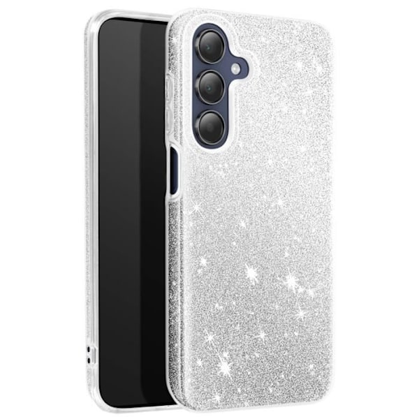 Coque Paillette til Samsung Galaxy A15 Ultra tynd Silikone Sølv Grå
