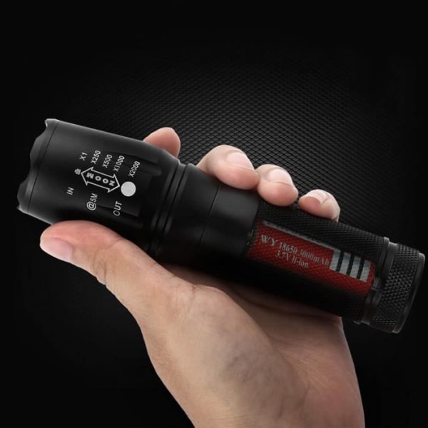 Batteri - AVIZAR - WY 18650 - 5800mAh - Lithium - Rød