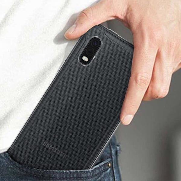 Cover - ADVARSEL - Samsung Galaxy Xcover Pro - Blød Silikone - Ultra-Tynd - Transparent Transparent