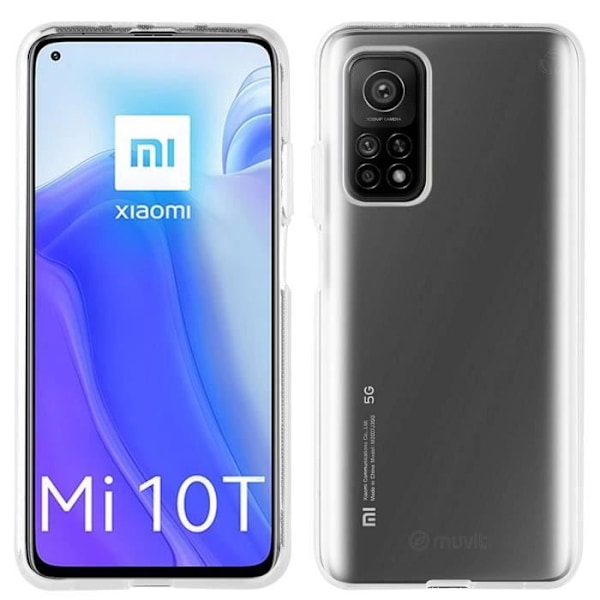 MUVIT FOR CHANGE LÄPINÄKYVÄ PEHMEÄ KOTELO: XIAOMI Mi 10T / 10T PRO