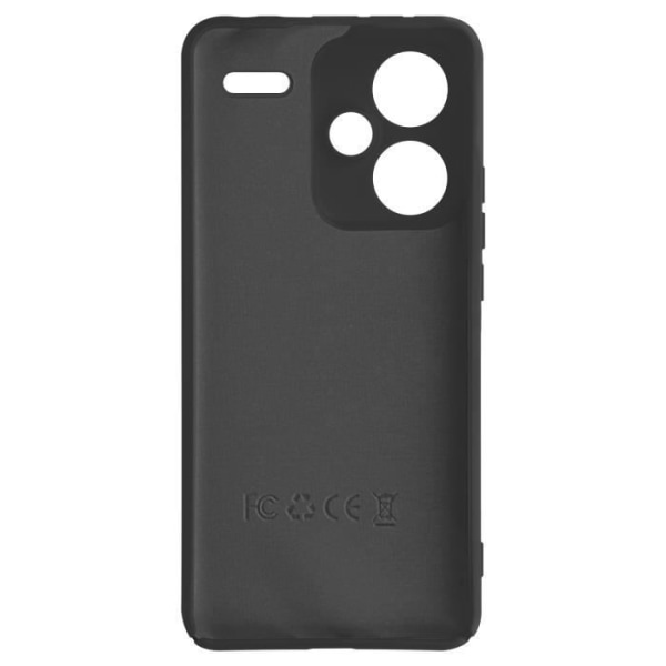Fodral för Xiaomi Redmi Note 13 Pro Plus 5G Soft-touch Anti-Fingerprint Black Svart
