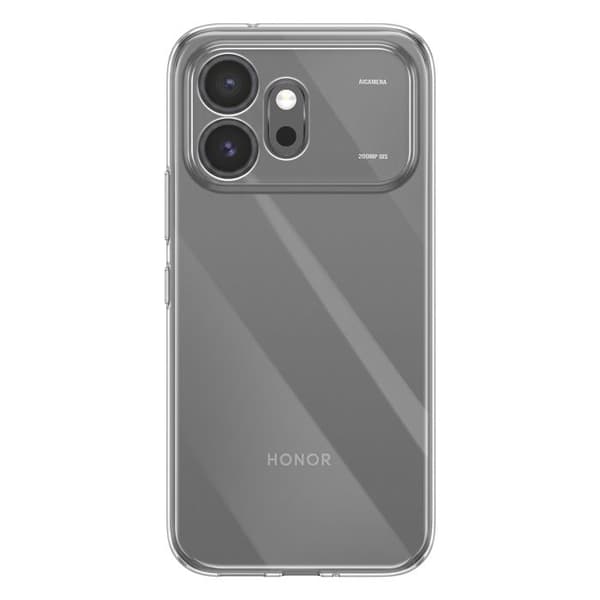 Ultra-tynd 0,5 mm transparent silikone cover til Honor 600 Vit