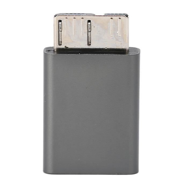 Qiilu Type C Hun til USB 3.0 Micro B Adapter Bærbar aluminiumslegering til rejser og arbejde