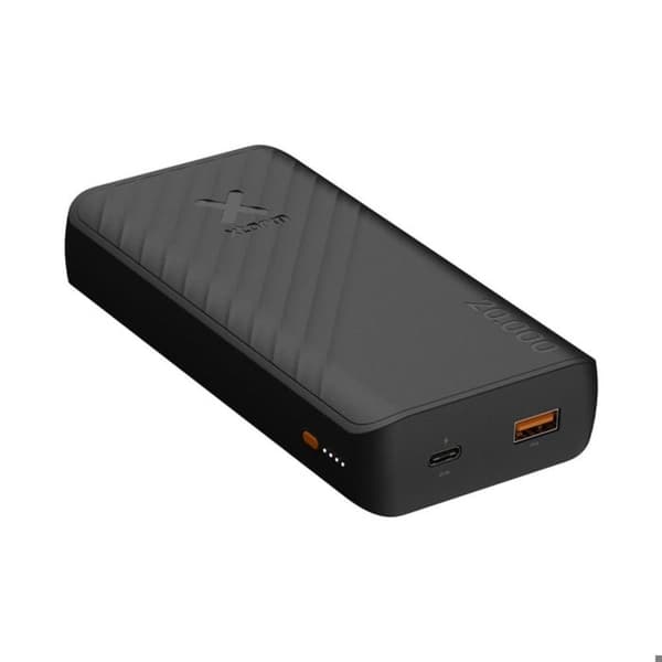Externbatteri 20000mAh Go2-serien USB-C 20W / USB-A 18W Xtorm Svart Svart