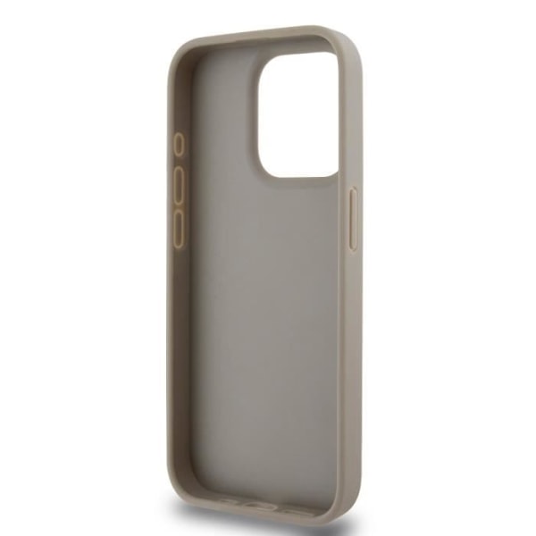 Coque - DKNY - iPhone 14 Pro Max - Elegant - Mønstre med Tern og Striber - Skridsikker Grå