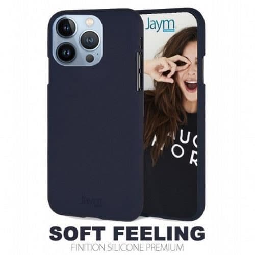 Suojakuori Apple iPhone 14 Premium Soft Feeling Jaym Blue -puhelimelle Blå