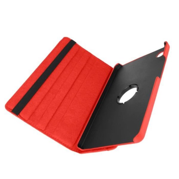 Folio etui - AVIZAR - Samsung Galaxy Tab A9 - Rød - 360° roterende støtte Röd