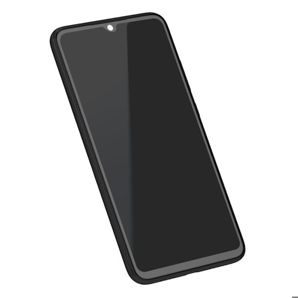 Skærm til Xiaomi Redmi A1 og A1 Plus LCD + Touch Glass + Xiaomi Black Chassis Svart