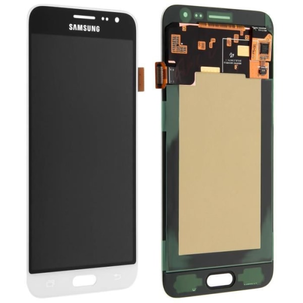 LCD-skærm Galaxy J3 Touch Glas Samsung Original Hvid