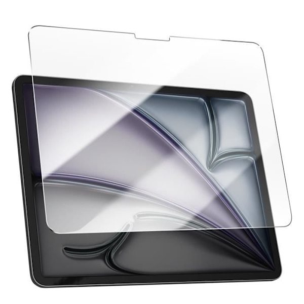Näytönsuoja - AKASHI - iPad Air 13 2024 - 9H karkaistu lasi - Iskunkestävä - Helppo asennus