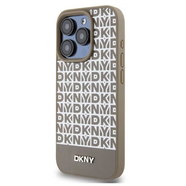 DKNY Brun Beskyttelsescover til iPhone 14 Pro med MagSafe Bunde kastanj