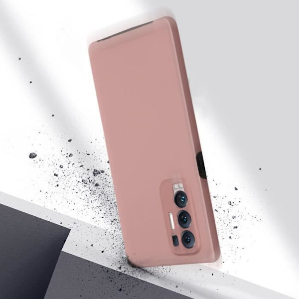 Skyddsfodral - AVIZAR - Oppo Find X3 Neo - Mjuk - Matt - Champagnerosa champagne rosa