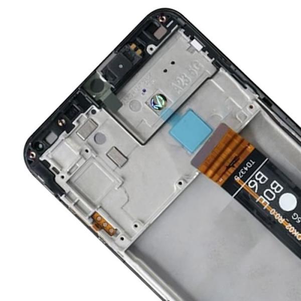 LCD-näyttö + kosketuslasi Samsung A23 5G:lle - Samsung - Galaxy A23 5G - Musta - 100 % toimiva Svart