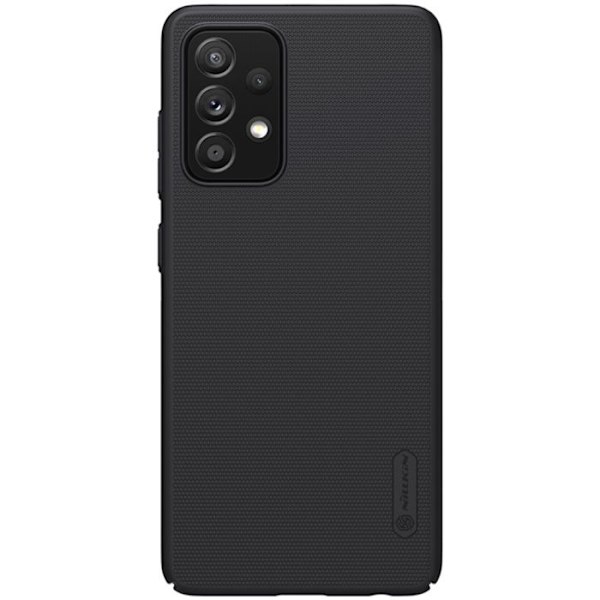 Kotelo - NILLKIN - Super Frosted Shield - Samsung Galaxy A52(s) - Musta - Liukumaton - Jäykkä Svart
