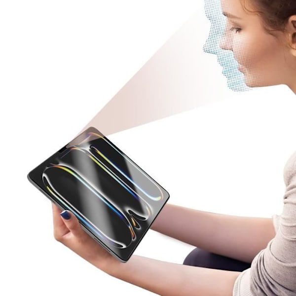 Härdat Glas - 4smarts - iPad Pro 11 2024 - Hårdhet 9H - Stötsäker - Rengöringsfri Transparent