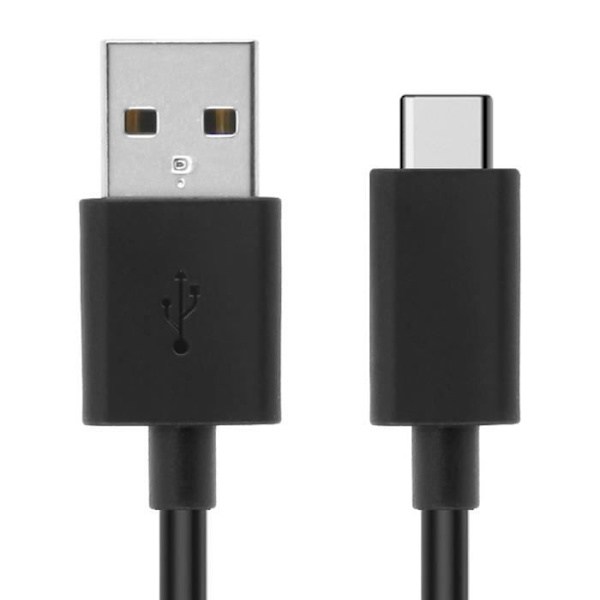 USB-kaapeli USB-C:hen - Sony - 1m - Musta - Lataus - Synkronointi
