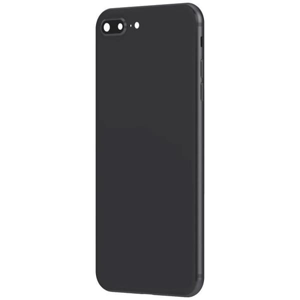 iPhone 8 Plus chassis - AVIZAR - Sort - Hurtig reparation - Kvalitetsmaterialer - Holdbar Svart