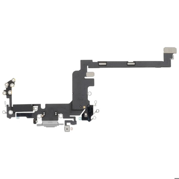 USB-C opladerstik til iPhone 17 Pro med indbygget mikrofon sølv Grå