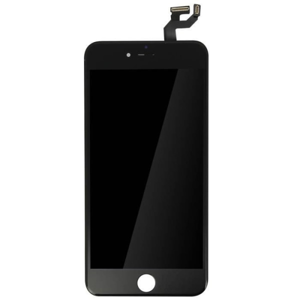 LCD-skærm - AVIZAR - iPhone 6S Plus - Komplet skærmenhed - Sort - 5,5 tommer Svart