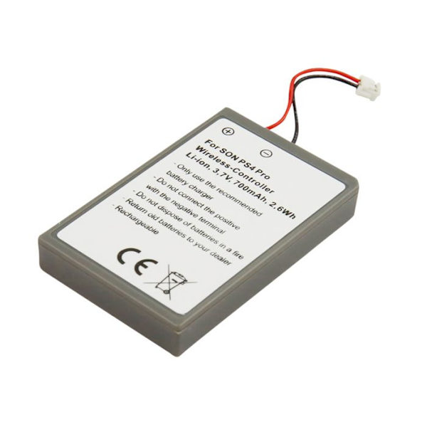 Akku Sony PS4 Pro -ohjaimelle Li-ion 3.7V 700mAh 2.6Wh