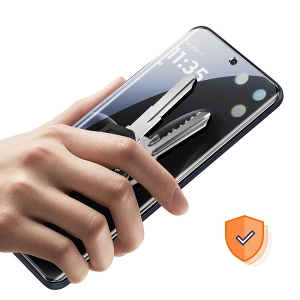 Hydrogel Kaareva Näytönsuojus Motorola Edge 70 Fusion iMak Läpinäkyvä Vit