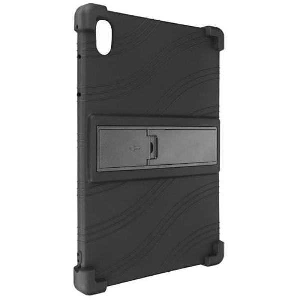 Coque Béquille - AVIZAR - Huawei MatePad 11.5 - Silikon - Svart - Stötsäker Svart