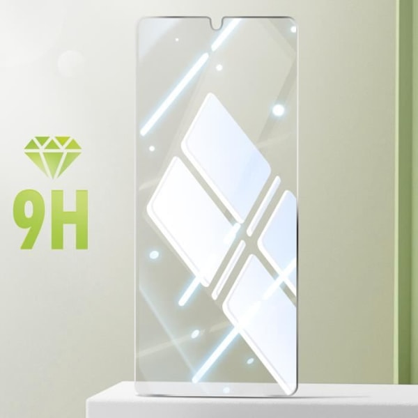 Beskyttelsespakke til Xiaomi Redmi 14C Soft Case og hærdet glas Mayaxess Transparent Transparent