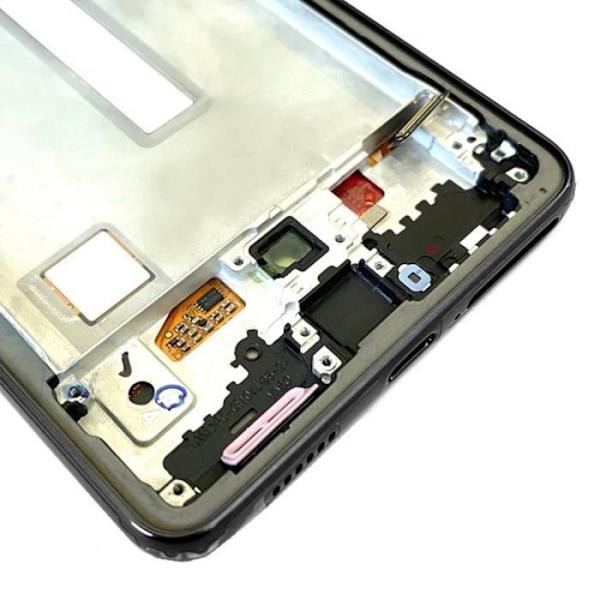 Komplett block Samsung Galaxy A53 5G LCD-skärm Touchglas Original Samsung svart