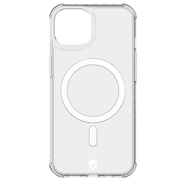 iPhone 14 Plus suojakuori - FORCE CASE - Läpinäkyvä - Putoamisen esto - Elinikäinen takuu Vit