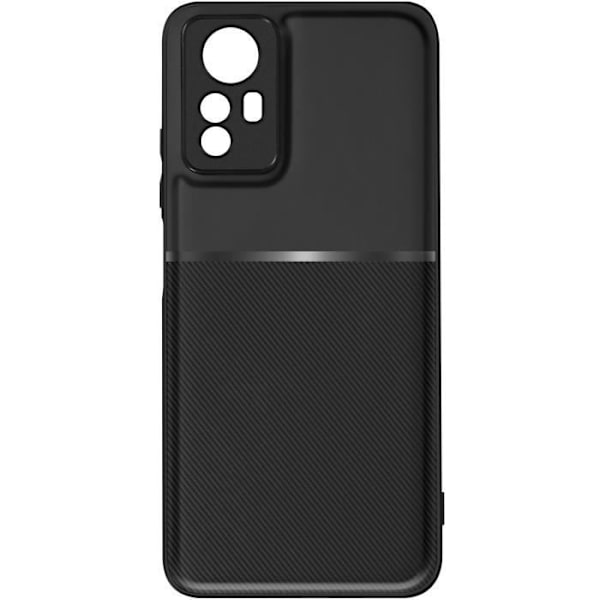 Taske til Xiaomi Redmi Note 12S - AVIZAR - Noble - Halvstiv - Stødsikker og ridsefast - Sort Svart