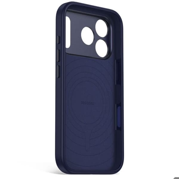 MagSafe-cover til iPhone 18 Pro Max / 17 Pro Max i antimikrobielt silikone, Decoded marineblå Blå