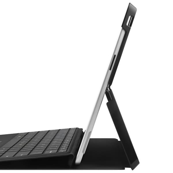 Etui til Surface Pro 11 og Pro 9 Klap Støtte Video Ultra tynd Sort Svart
