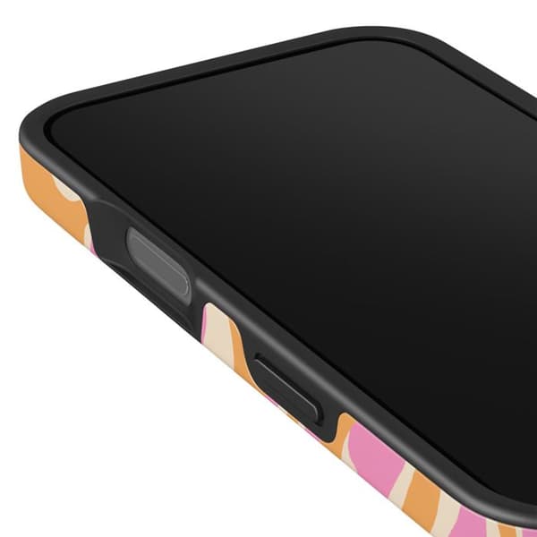 Coque MagSafe til iPhone 16 Pro Max Elegant Aloha Mønster Burga Multifarvet Svart