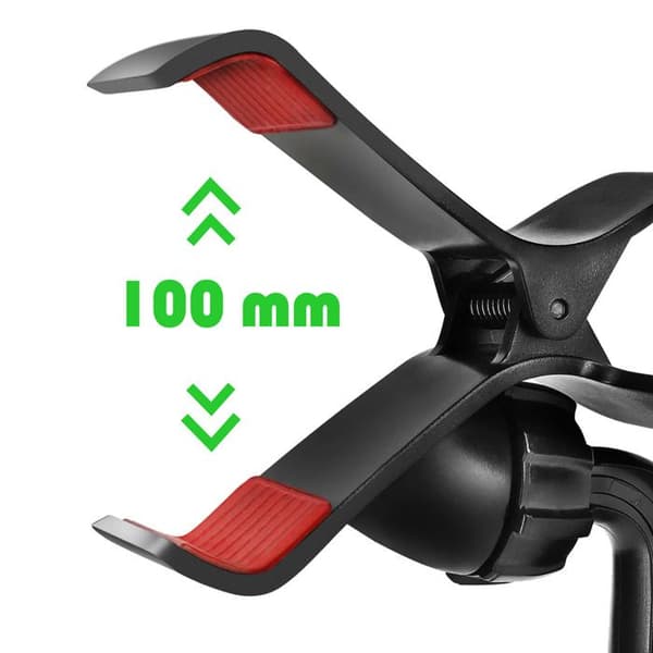 Auto Tarvikkeet Pakkaus USB-C Latauslaite ja Imukuppituki Musta Svart