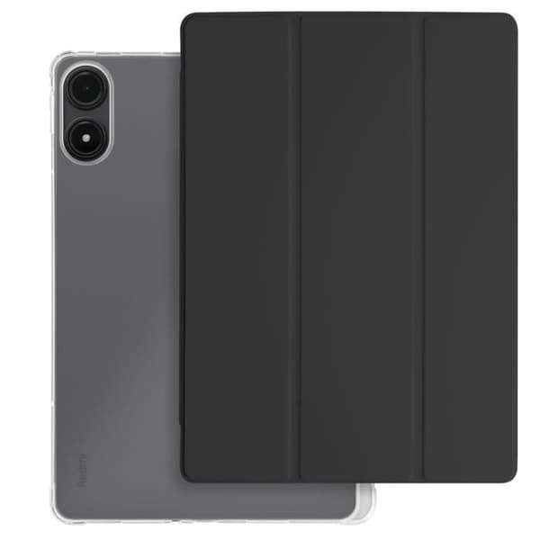 Tablet Case - Xiaomi - Redmi Pad Pro - Black - Trifold Stand - Automatic Sleep Function Svart
