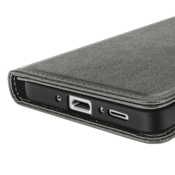 Etui til Samsung Galaxy A26 - AVIZAR - Chesterfield - Grå - Klap Video Støtte - Magnetisk Grå