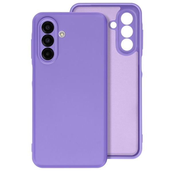 Samsung Galaxy A26: Puolijäykkä Soft-touch Antijälki Violetti Lila