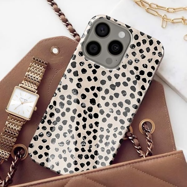 Coque för iPhone 15 Pro Max Almond Latte Antichoc Burga Beige Beige
