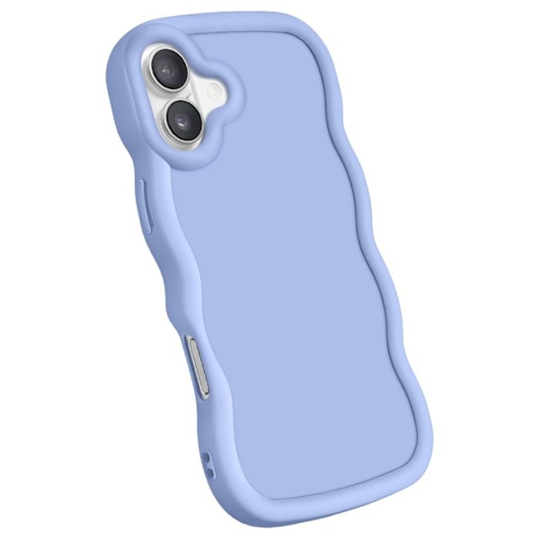 iPhone 16:n Kestävä Silikoni Kuori Candy Laventeli Lila