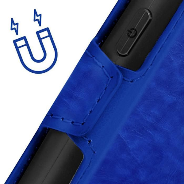 Window Case kompatibel med Samsung Galaxy A54 5G Blue Case