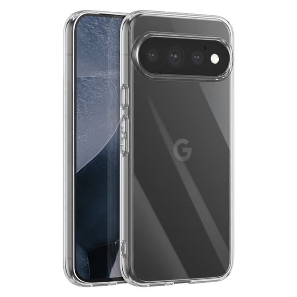 Skyddsfodral för Google Pixel 11 Pro Serie Clear Case med Transparent Kameraskydd Vit