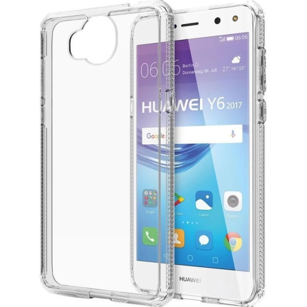 Coque - Hybrid - Y6 2017 - Transparent - Smyg - Syntetisk Transparent