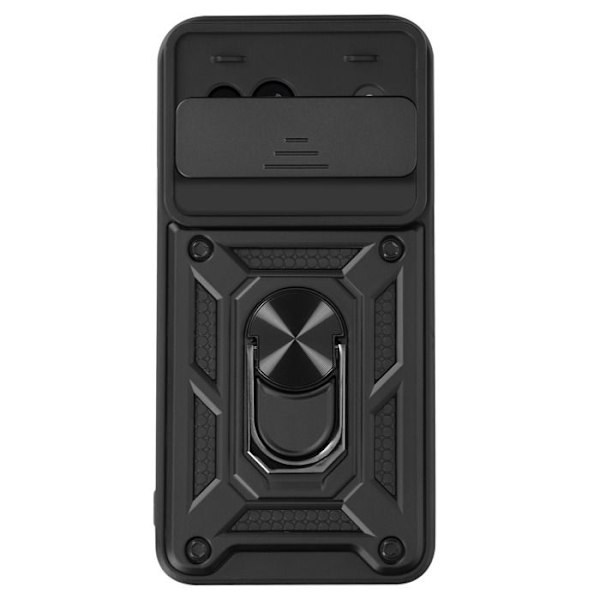 Mobilcover - MAYAXESS - Google Pixel 8a - Hårdfør - Syntetisk - Sort Svart