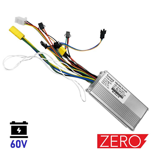 Kontroler foran til Zero 10X 60V Original Zero Sort