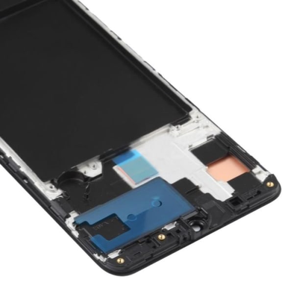 Komplet enhed til Samsung A70 - AVIZAR - LCD-skærm + berøringsglas - Sort - 100% funktionel Svart