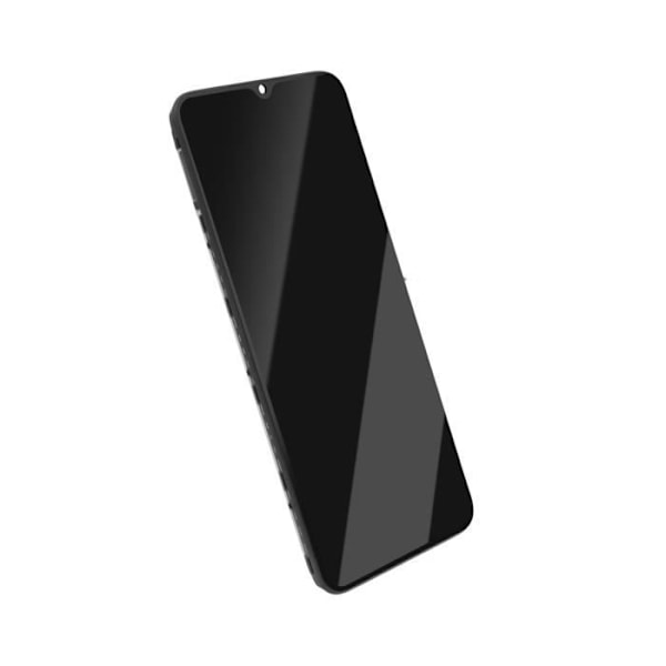 LCD-skärm + Touchglas + Grått chassi för Xiaomi Redmi 9A och 9C - XIAOMI - 5,5 tum - Härdat glas Grå