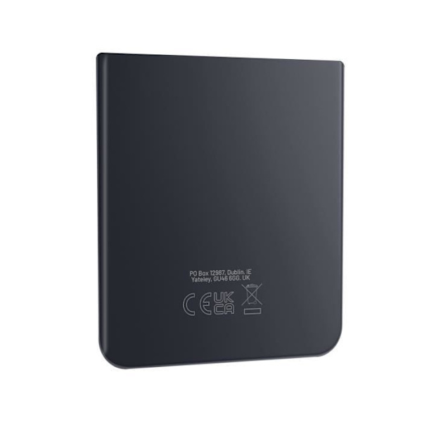 Originalt nedre bagglas til Samsung Galaxy Z Flip 4 Midnight Blue Blå
