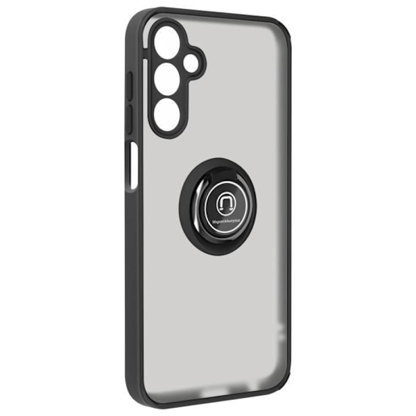 Suojakuori Samsung Galaxy A15 5G Metal Ring Stand Function Mustalle