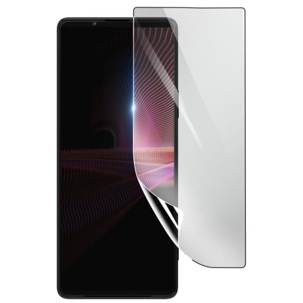 Skærmbeskytter - 3MK - Sony Xperia 1 III - Stødsikker Hydrogel - Gennemsigtig - Ridsefast Transparent