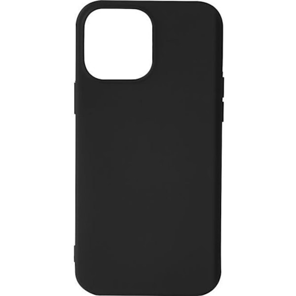Skyddshud - AVIZAR - iPhone 13 Pro - Semi-styv - Soft-touch finish - Svart Svart